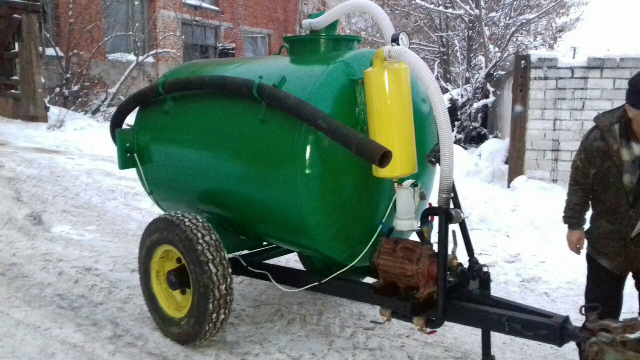 Бочка ЖЗВ-2 для внесения жидкого навоза и жидких органических удобрений - Зображення 2