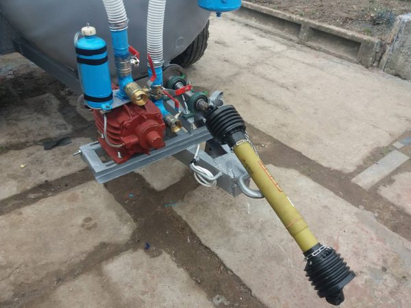Бочка МЖТ-2 з вакумним насосом для навозу та КАС - Зображення 2