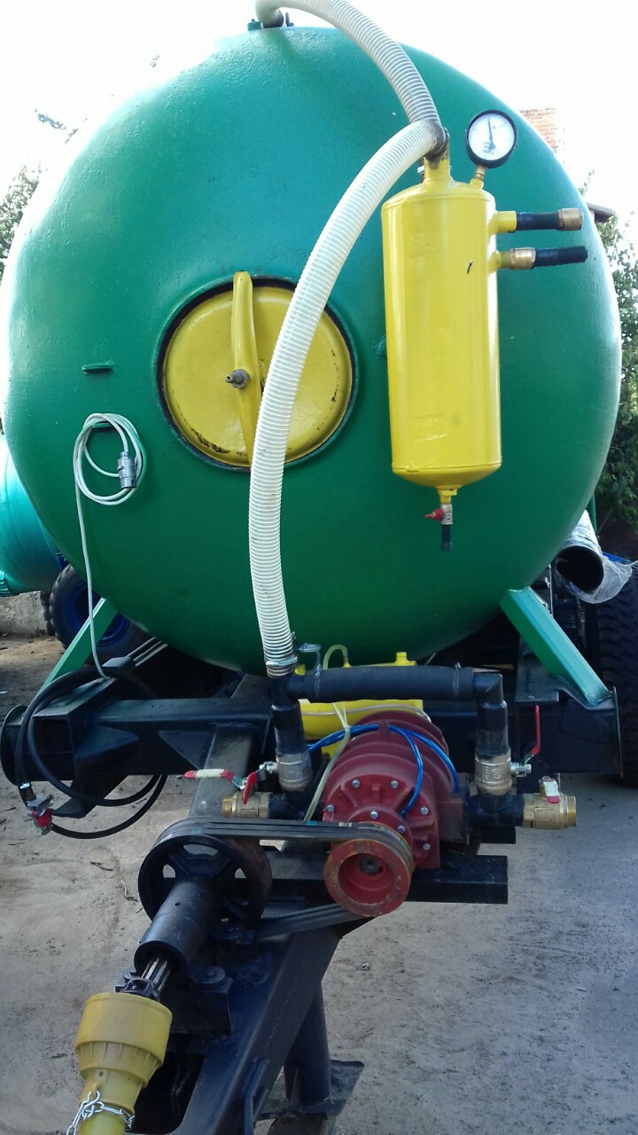 Бочка МЖТ-12 для внесения жидкого навоза и жидких органических удобрений (востановленная) - Зображення 3