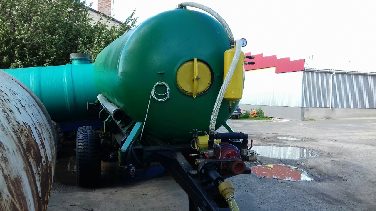 Бочка МЖТ-12 для внесения жидкого навоза и жидких органических удобрений (востановленная) - Зображення 4