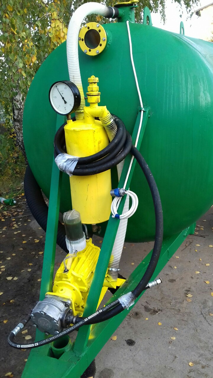 Бочка МЖТ-6Г (специсполнение) для внесения жидкого навоза и жидких органических удобрений - Зображення 2