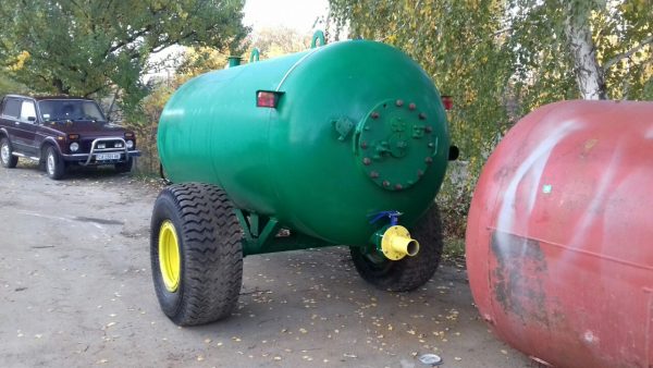 Бочка МЖТ-6Г (специсполнение) для внесения жидкого навоза и жидких органических удобрений - Зображення 3