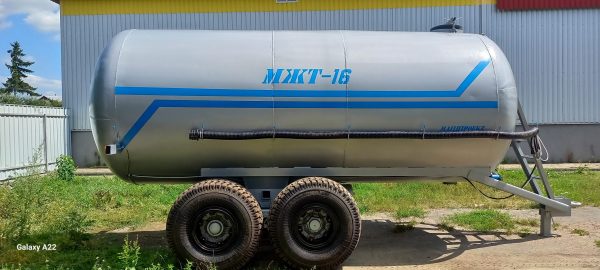 Бочка МЖТ-16 з мотопомпою для води та КАС - Зображення 2