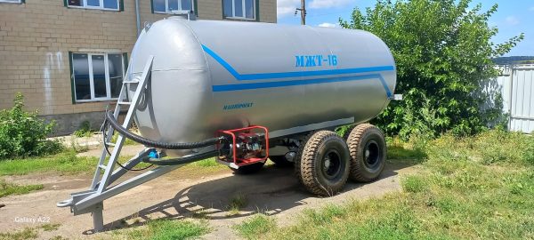 Бочка МЖТ-16 з мотопомпою для води та КАС - Зображення 7