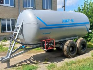 Бочка МЖТ-16 з мотопомпою для води та КАС