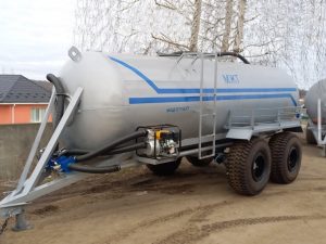 Бочка МЖТ-12 з мотопомпою для води та КАС