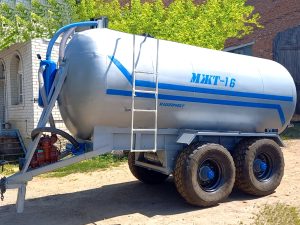 Бочка МЖТ-16 пневмоход/євроосі вакумний насос для навозу, води та КАС