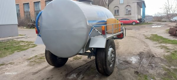 Бочка МЖТ-6 з бензиновою мотопомпою для води - Зображення 5