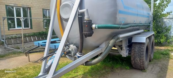 Бочка МЖТ-16 пневмоход/євроосі з насосом НМР-Г120 для КАС та хім.сумішей - Зображення 4