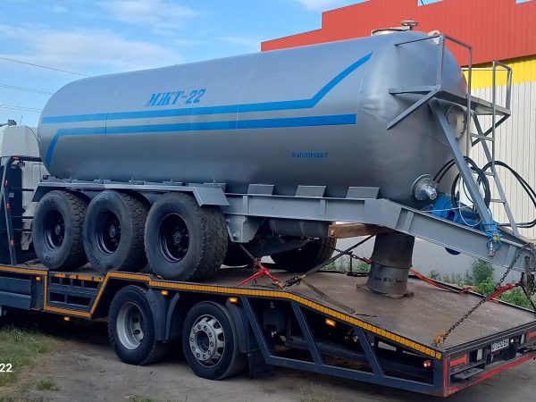 Бочка МЖТ-22 пневмоход/євроосі з насосом НМР-Г120 для навозу, води та КАС - Зображення 3