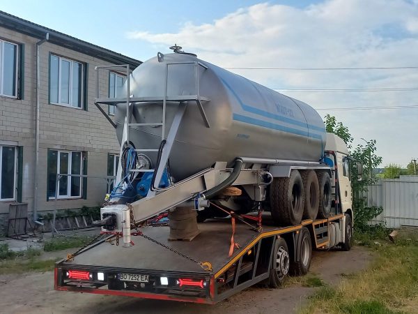 Бочка МЖТ-22 пневмоход/євроосі з насосом НМР-Г120 для навозу, води та КАС - Зображення 4