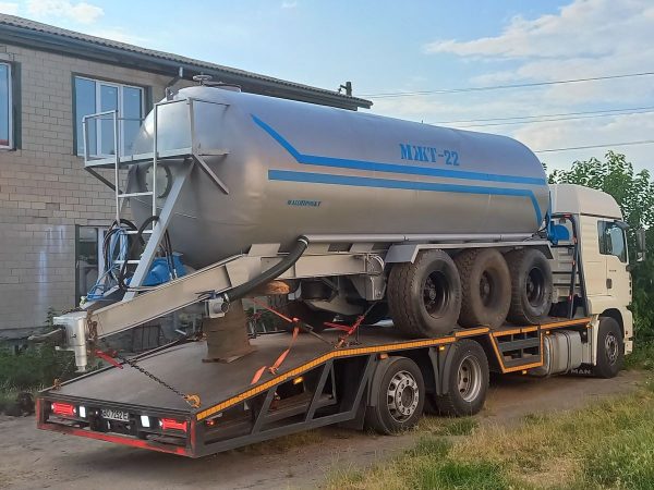 Бочка МЖТ-22 пневмоход/євроосі з насосом НМР-Г120 для навозу, води та КАС - Зображення 7