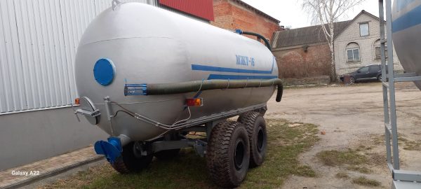Бочка МЖТ-16 з вакумним насосом КО510 для навозу, води та КАС - Зображення 5