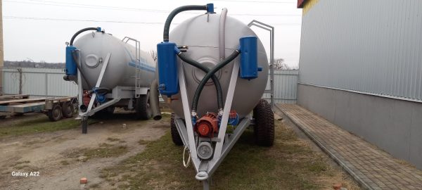 Бочка МЖТ-16 з вакумним насосом КО510 для навозу, води та КАС - Зображення 7