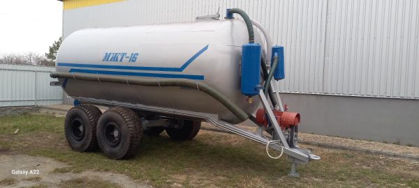 Бочка МЖТ-16 з вакумним насосом КО510 для навозу, води та КАС - Зображення 8