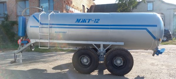 Бочка МЖТ-12 з вакумним насосом КО510 для навозу та КАС - Зображення 4