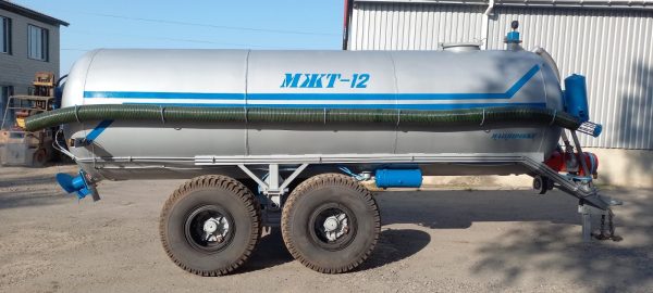 Бочка МЖТ-12 з вакумним насосом КО510 для навозу та КАС - Зображення 7