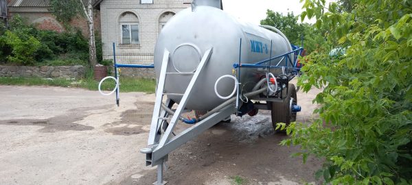 Бочка МЖТ-8 одноосна з мотопомпою для води та КАС - Зображення 4