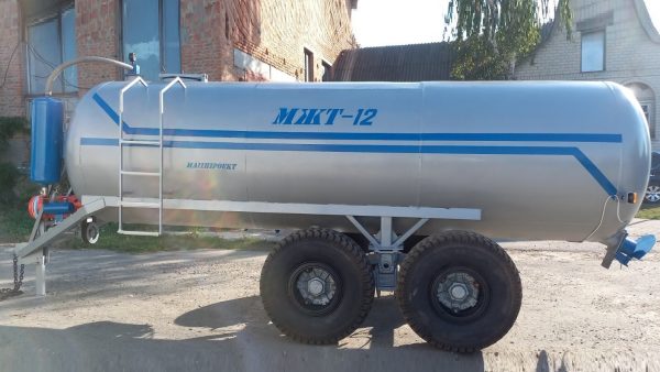 Бочка МЖТ-12 з вакумним насосом КО510 для навозу та КАС - Зображення 9